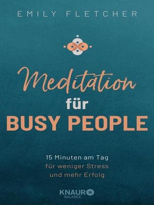 cover image of Meditation für Busy People